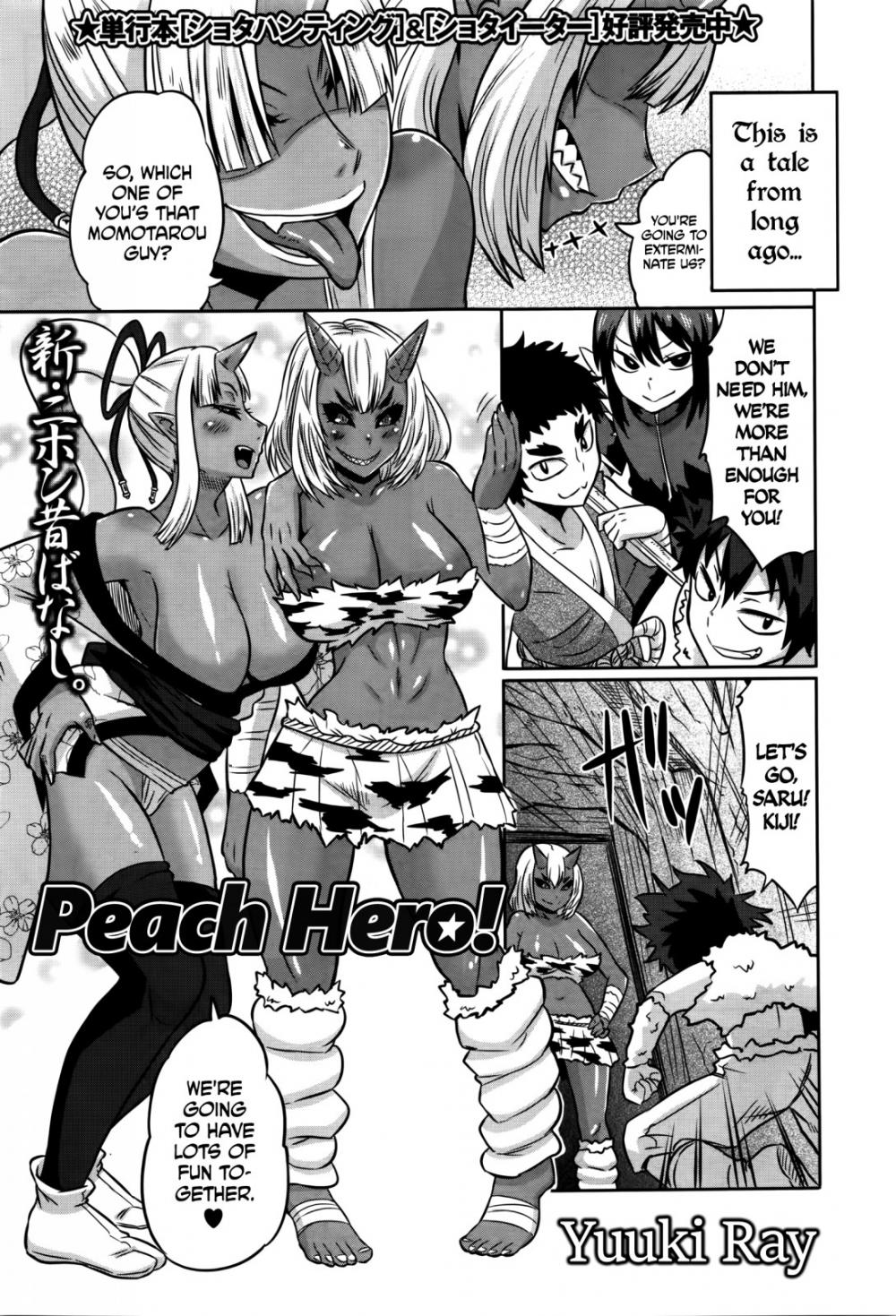 Hentai Manga Comic-Peach Hero!-Read-1